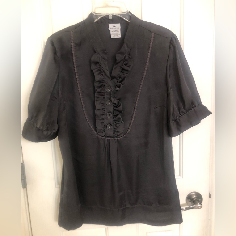 Cute Worthington Ruffle Blouse